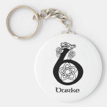 Burke Surname Keychain