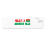 BURKINA FASO bumper stickers