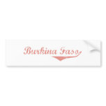 Burkina Faso bumper stickers