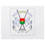 Burkina Faso Coat of Arms flyers