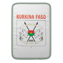 Burkina Faso Coat Of Arms MacBook Sleeve