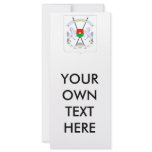 Burkina Faso Coat of Arms rack cards