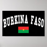 Burkina Faso College Style posters