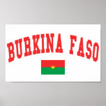 Burkina Faso College Style posters