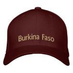 Burkina Faso Custom Hat embroidered hats