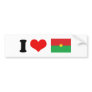 Burkina Faso Flag Bumper Stickers