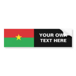 Burkina Faso Flag bumper stickers