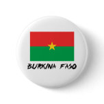 Burkina Faso Flag buttons