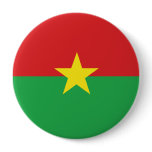 Burkina Faso Flag buttons