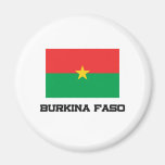 Burkina Faso Flag Fridge Magnet