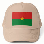 Burkina Faso Flag hats