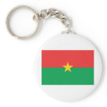 Burkina Faso Flag keychains