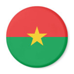 Burkina Faso Flag magnets