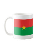 Burkina Faso Flag ~ Map Mug
