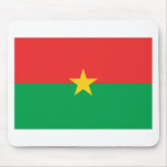 Burkina Faso Flag mousepads