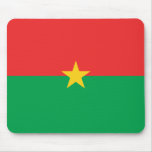 Burkina Faso Flag Mousepad