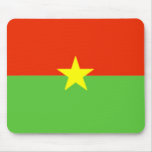 Burkina Faso Flag Mousepad