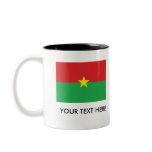 Burkina Faso Flag mugs