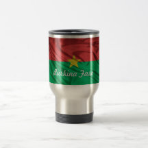 Burkina Faso flag mug