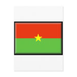 Burkina Faso Flag postcards