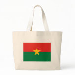 Burkina Faso Flag Tote Bag