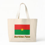 Burkina Faso Flag with Name bags