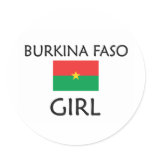 BURKINA FASO GIRL stickers