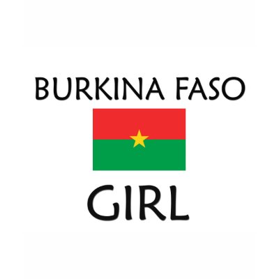 BURKINA FASO GIRL TSHIRTS by flagshirt