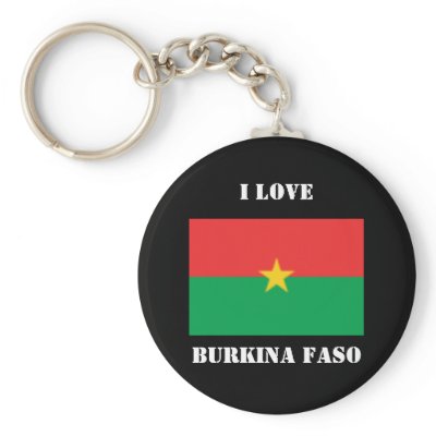 BURKINA FASO KEYCHAIN by African_Urban