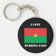 BURKINA FASO KEYCHAIN