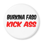Burkina Faso Kick Ass magnets