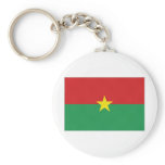 Burkina Faso National Flag keychains