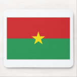 Burkina Faso National Flag mousepads
