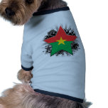 Burkina Faso Star pet clothing
