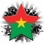 Burkina Faso Star photo sculptures