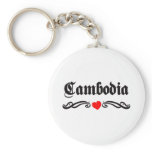 Burkina Faso Tattoo Style keychains