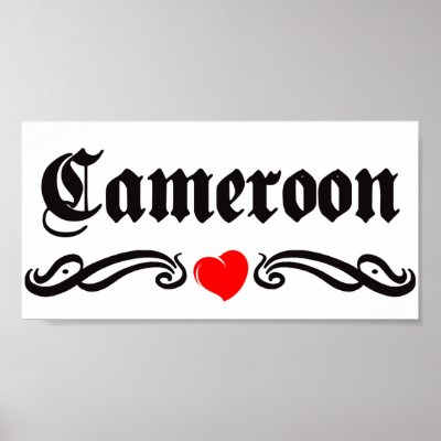 Burkina Faso Tattoo Style Print by repofcountries