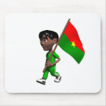 Burkinabe Boy mousepads