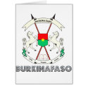 Burkinabe Emblem cards