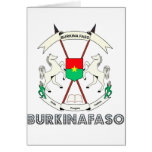 Burkinabe Emblem cards