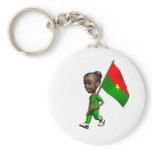Burkinabe Girl keychains