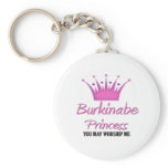 Burkinabe Princess keychains