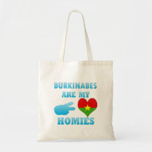 Burkinabes are my Homies Canvas Bags