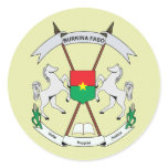 Burkinafaso Coat of Arms detail stickers