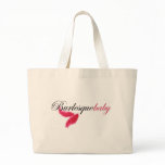 Burlesque baby giant tote bags