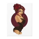 Burlesque Postcard