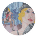 Burlesque Show stickers