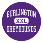 Burlington - Greyhounds - High - Burlington Iowa stickers