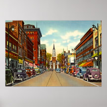 Burlington, Vermont Print