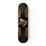 Burma Boxer Dog Skateboard